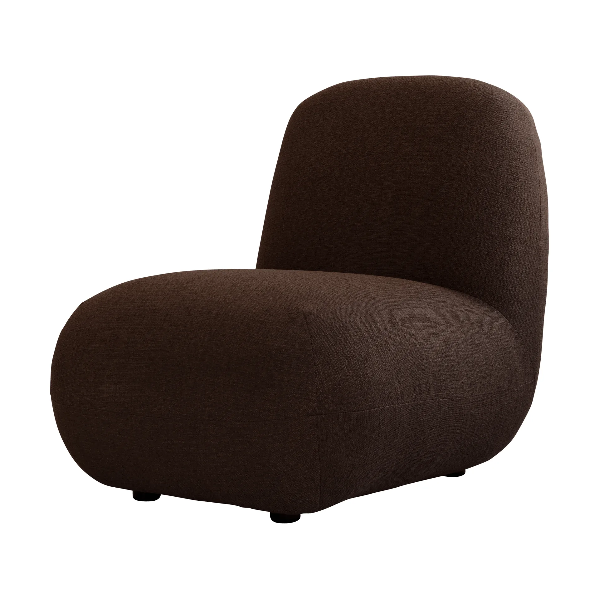 Toe Chair Flat poltrona 92x75 cm, Castanho escuro 101 Copenhagen