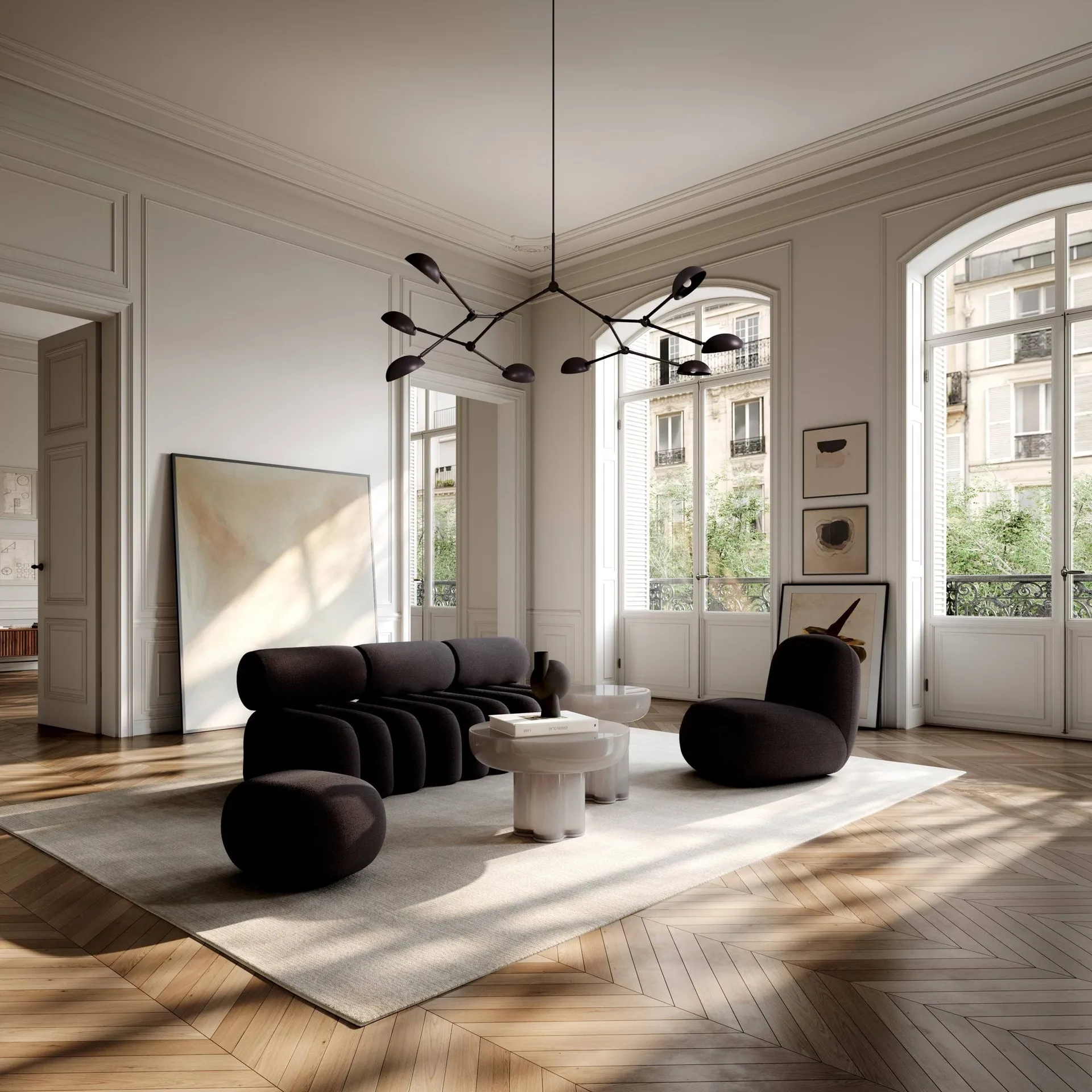 Toe Chair Flat poltrona 92x75 cm, Castanho escuro 101 Copenhagen