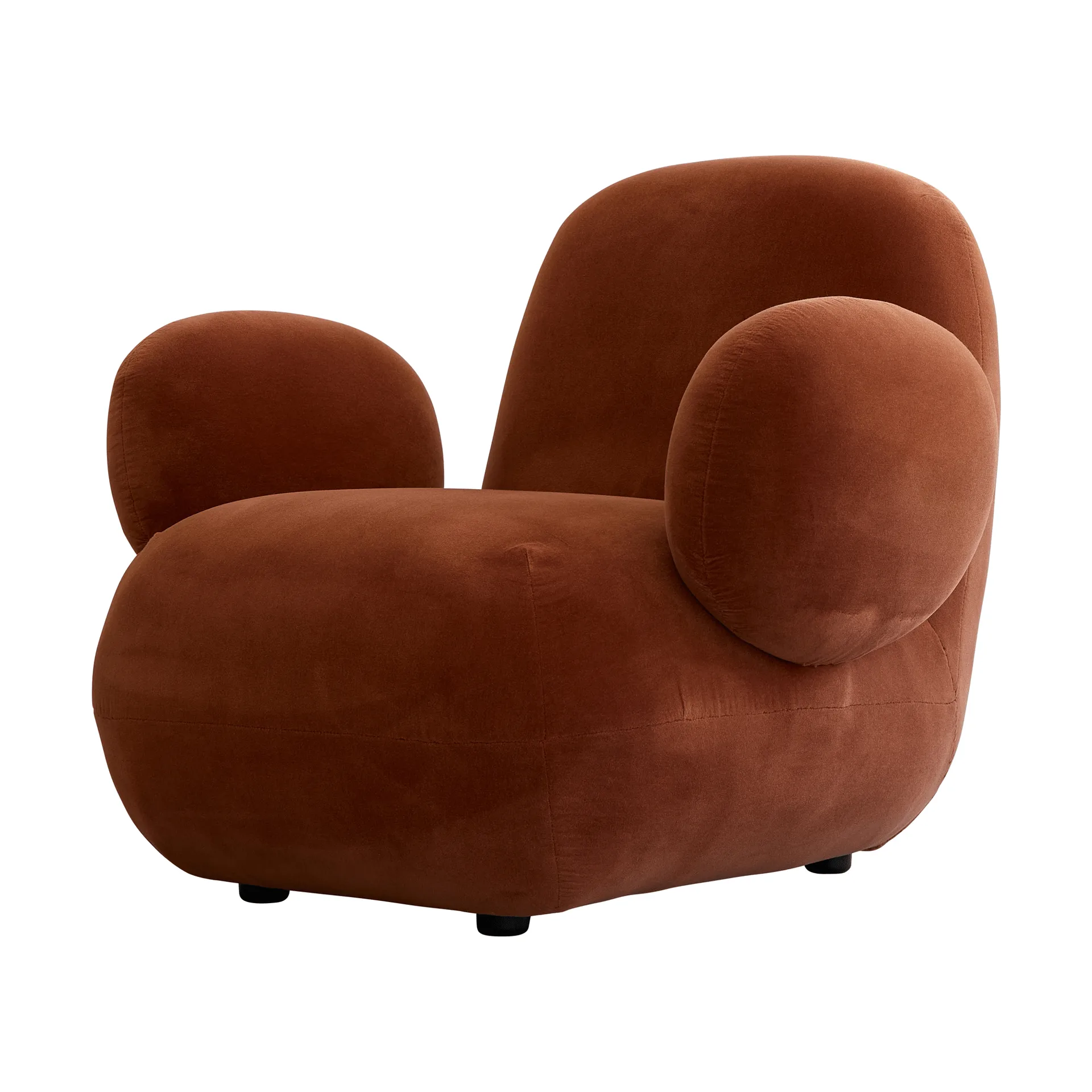 Toe Chair Flat poltrona 92x75 cm, Ferrugem 101 Copenhagen