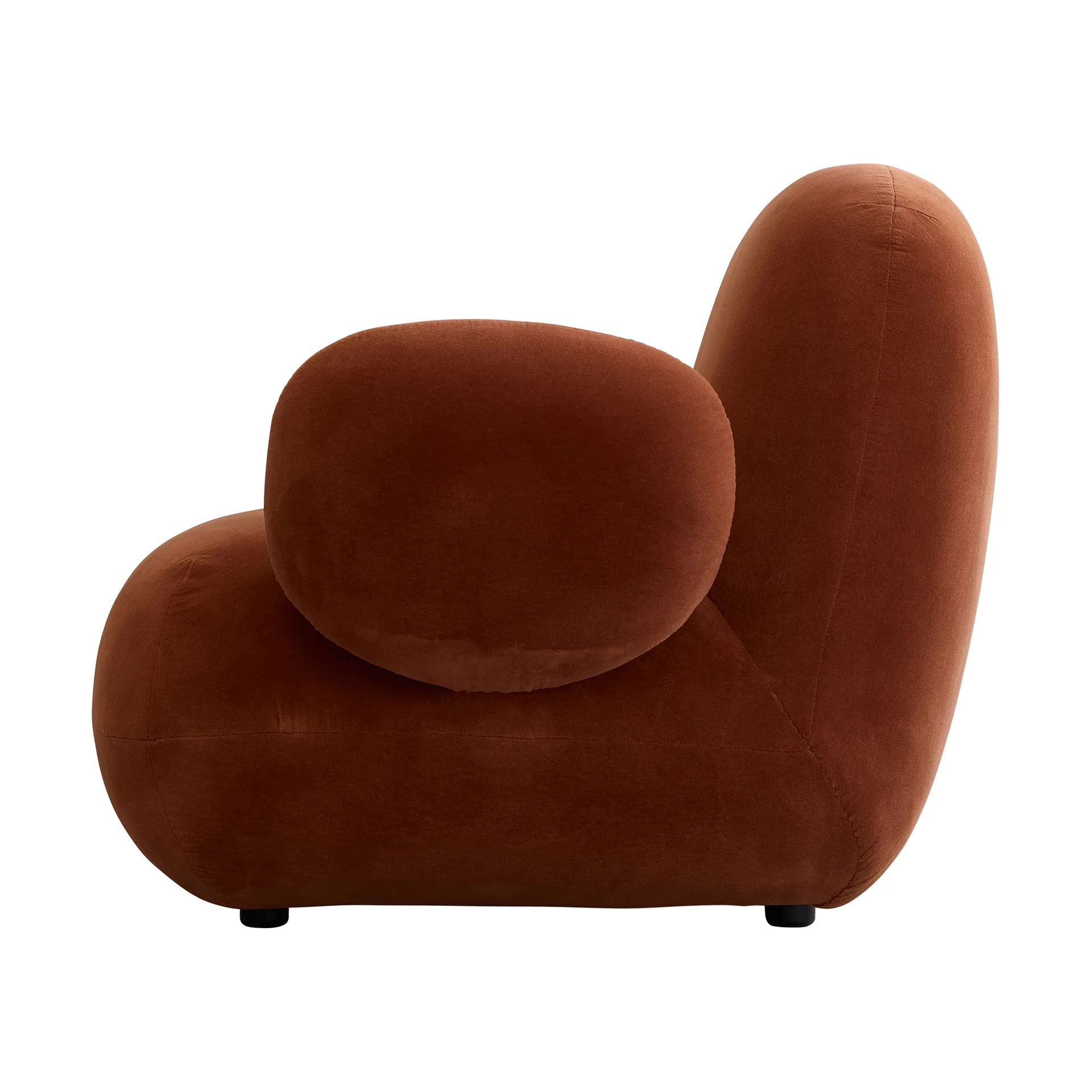 Toe Chair Flat poltrona 92x75 cm, Ferrugem 101 Copenhagen