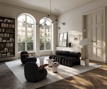 Toe chair poltrona com braços - Classic brown carvalho-turfa - 101 Copenhagen