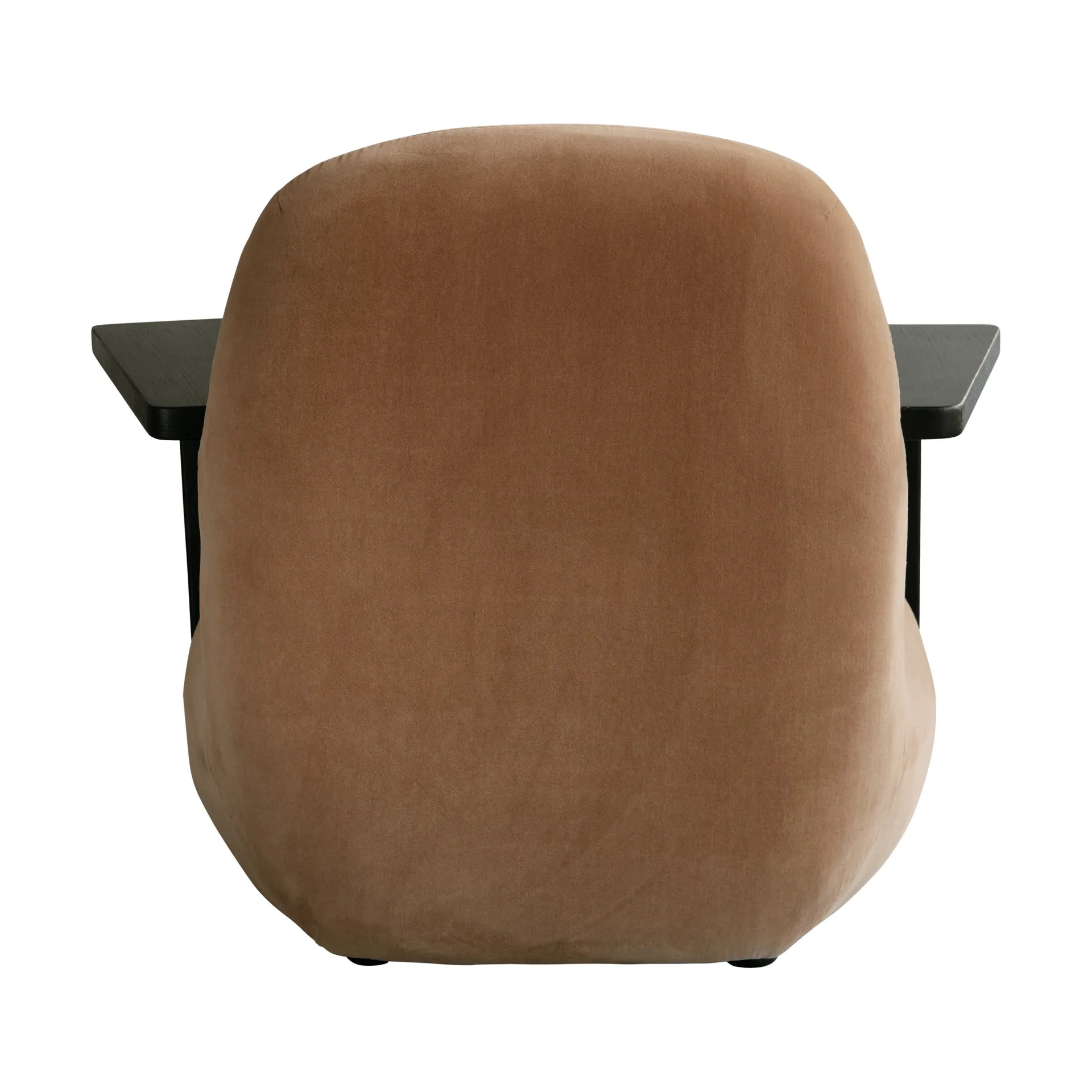 Toe chair poltrona com braços, Coffee carvalho preto-desert 101 Copenhagen