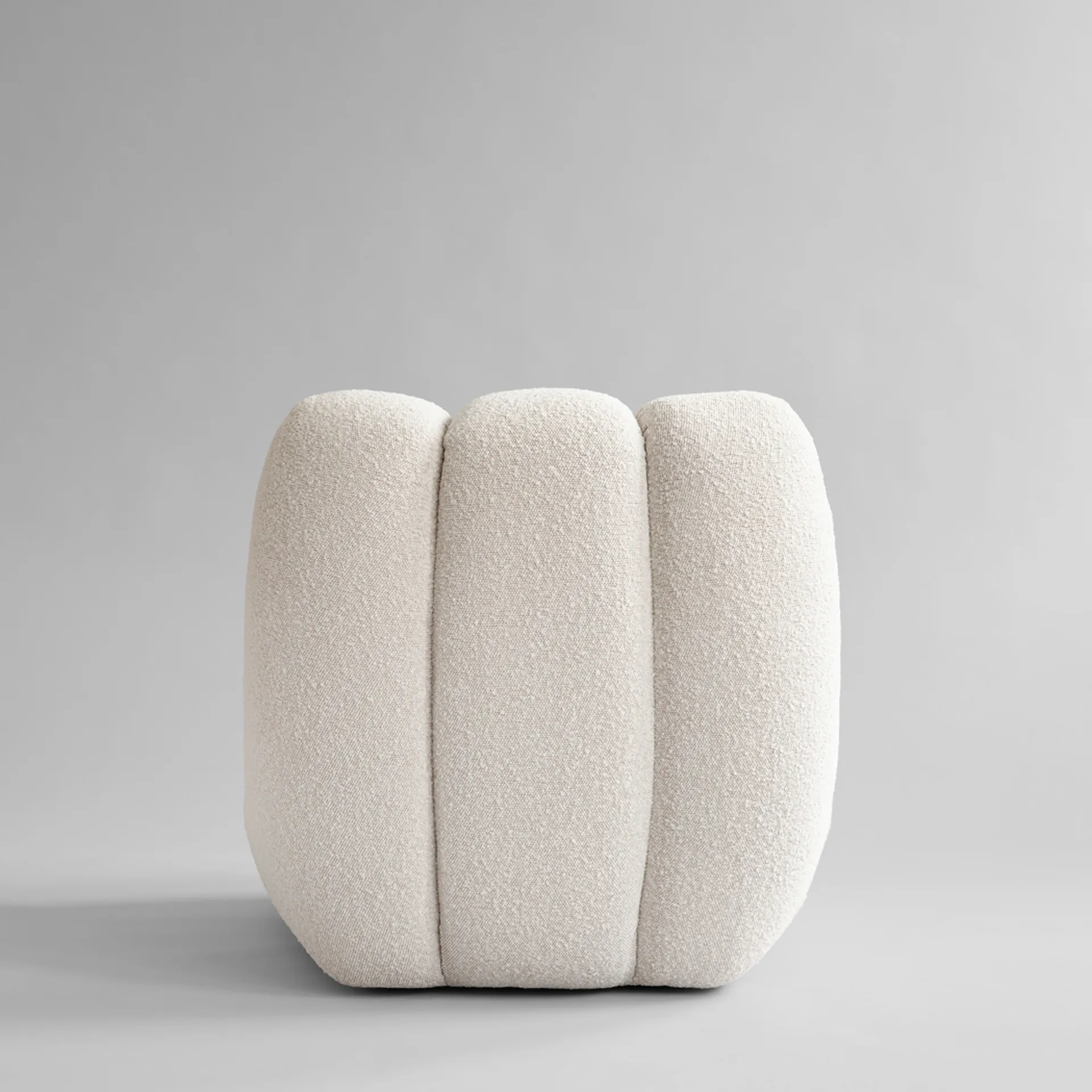 Toe lounge cadeira bouclé, Off-white 101 Copenhagen