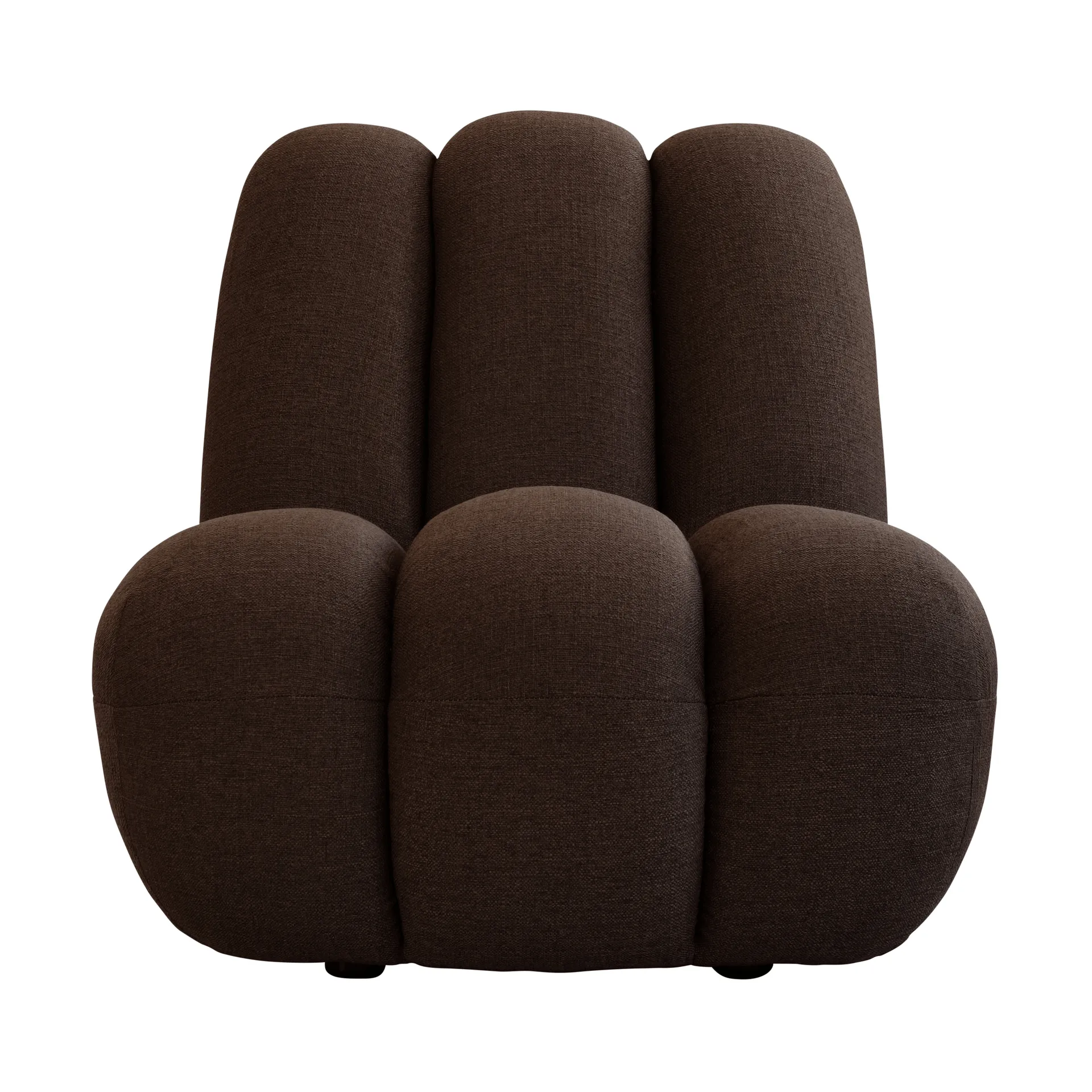 Toe poltrona de lounge, Castanho escuro 101 Copenhagen