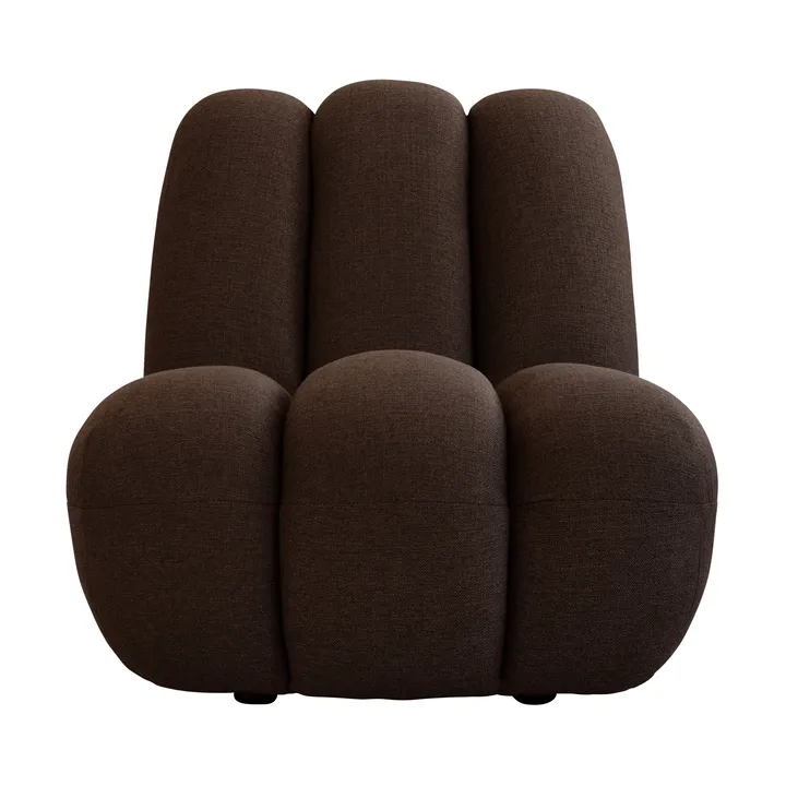 Toe poltrona de lounge - Castanho escuro - 101 Copenhagen