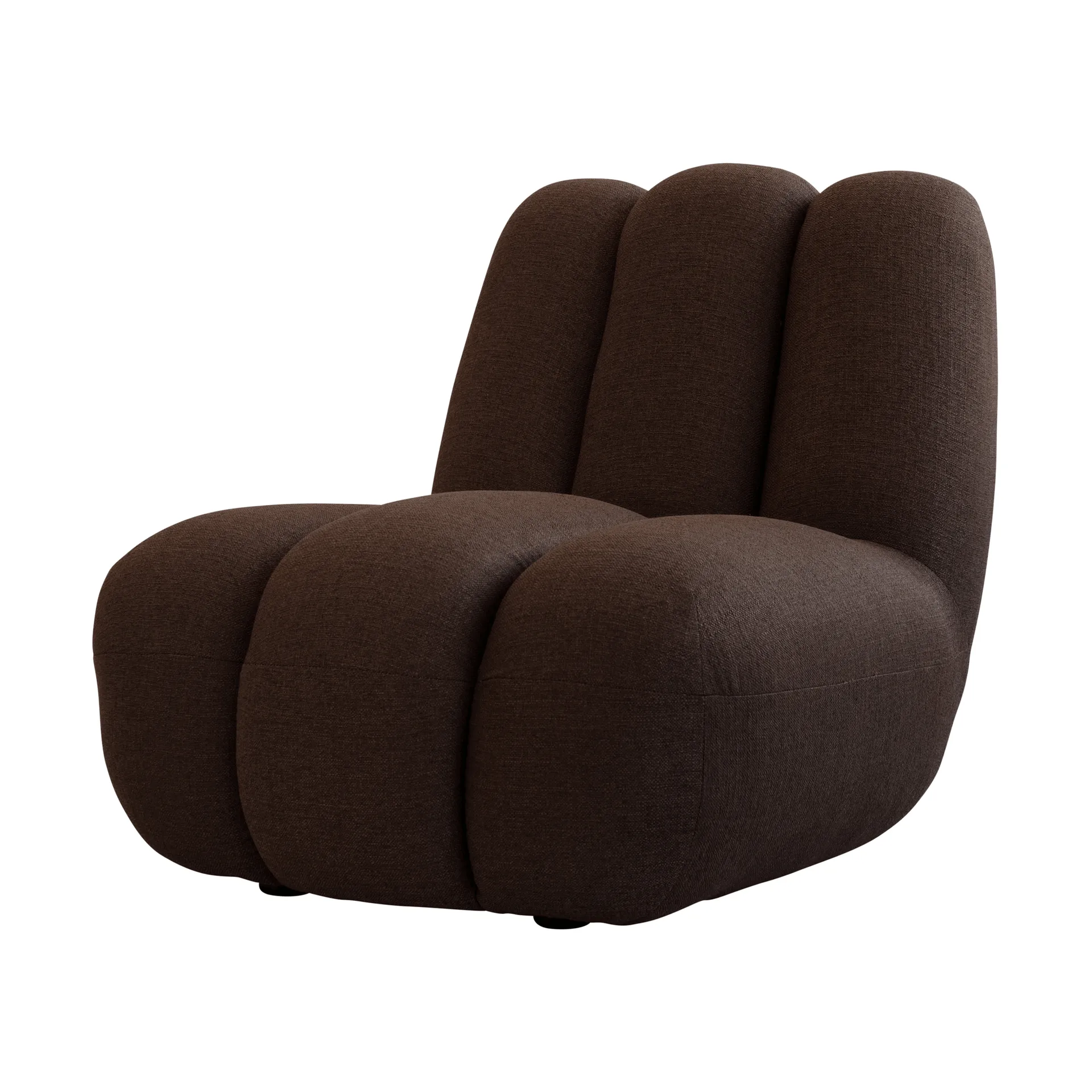 Toe poltrona de lounge, Castanho escuro 101 Copenhagen