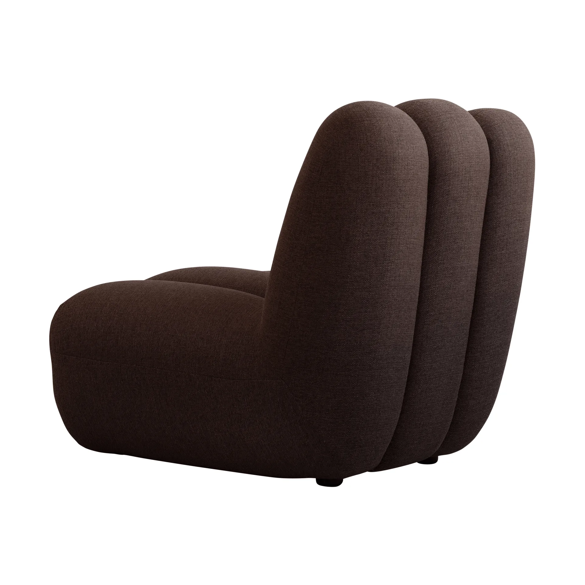 Toe poltrona de lounge, Castanho escuro 101 Copenhagen