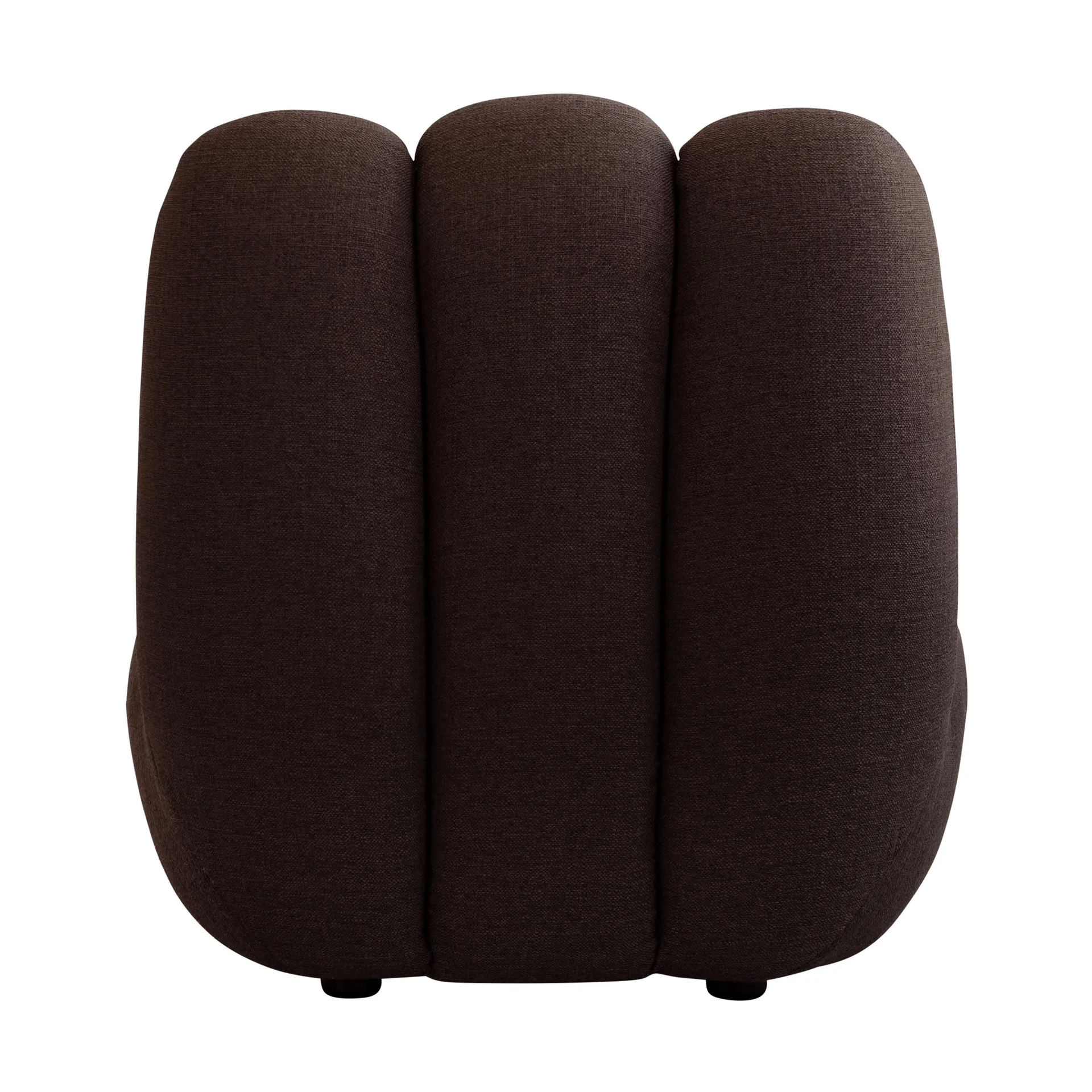 Toe poltrona de lounge, Castanho escuro 101 Copenhagen