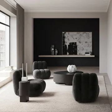 Toe poltrona de lounge - Peat - 101 Copenhagen