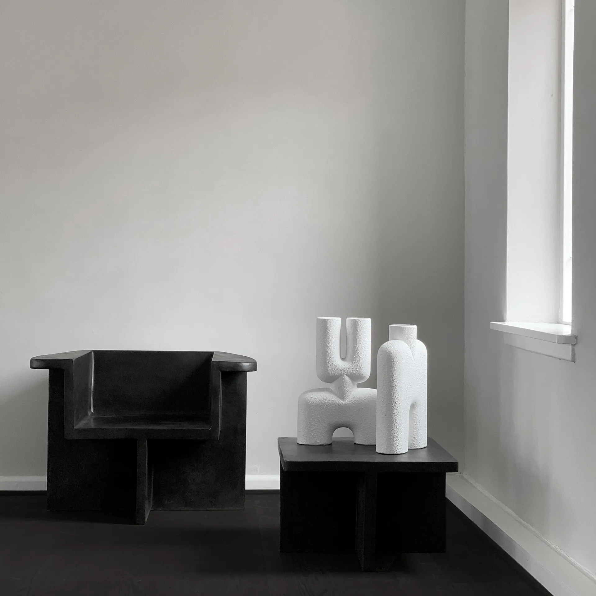 Vaso Cobra Double Medio 34x47 cm, Bubble White 101 Copenhagen