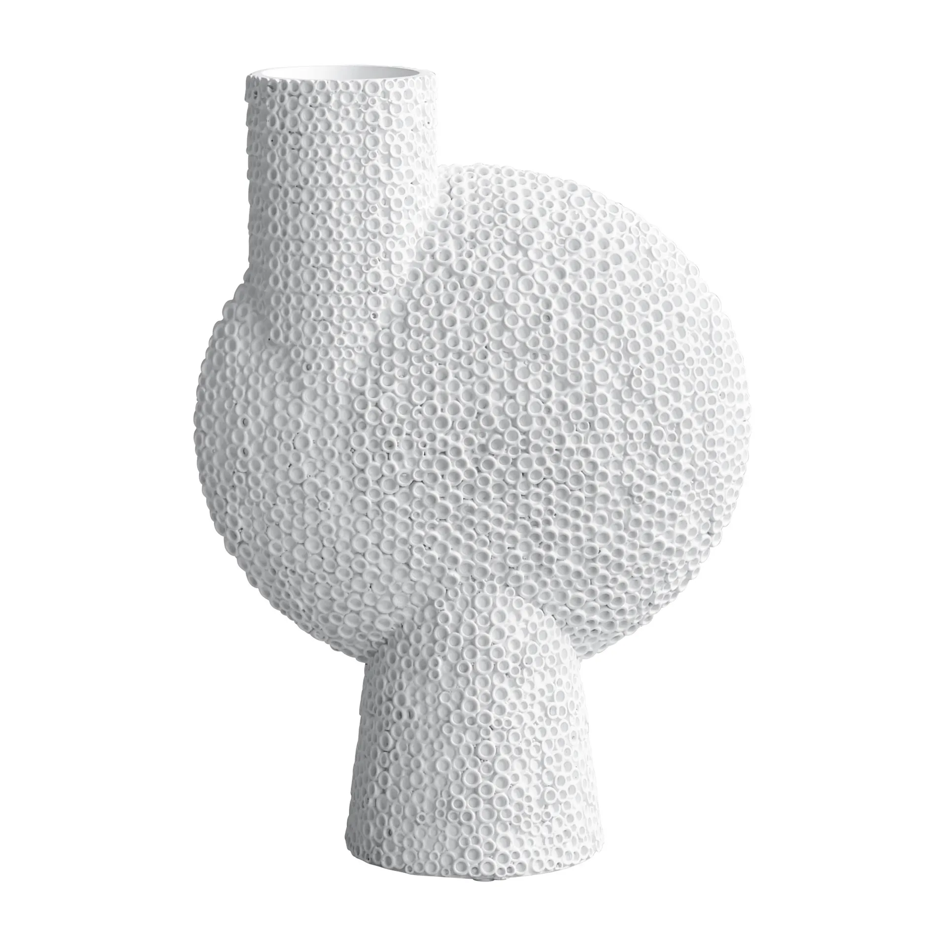 Vaso Sphere Bubl Shisen grande 44 cm, Bone white 101 Copenhagen