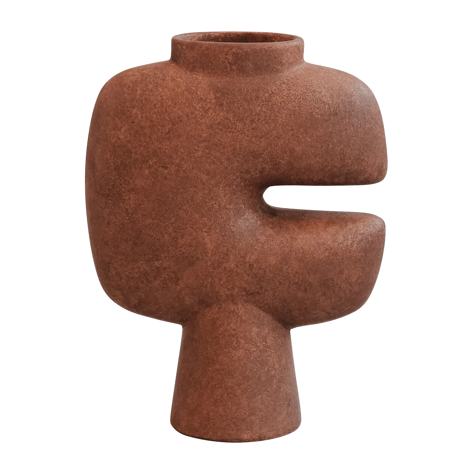 Vaso Tribal medio, Terracotta 101 Copenhagen