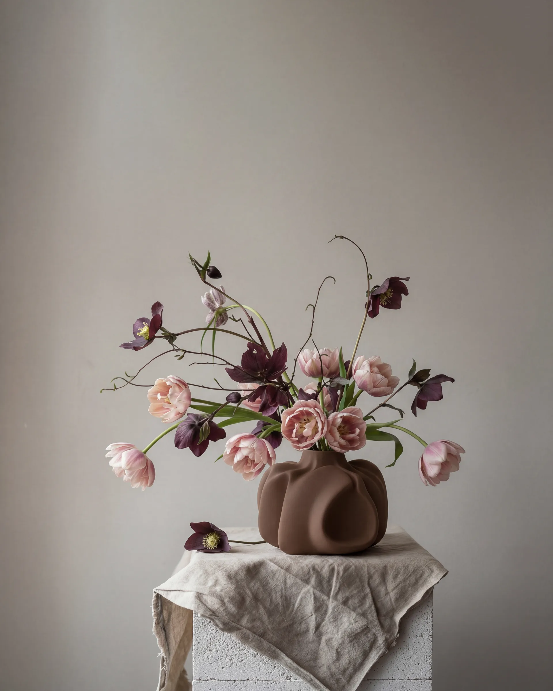 Wabi vaso médio 28 cm, Amêndoa 101 Copenhagen