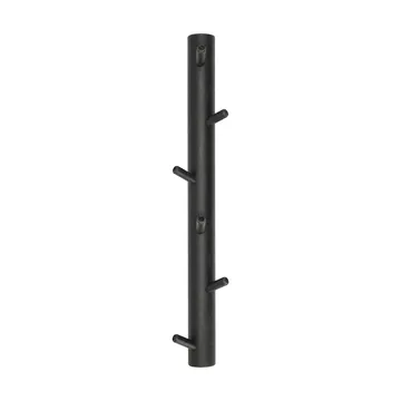 Allsarp suporte de ganchos vertical com 6 ganchos - bétula pintada de preto - 1898