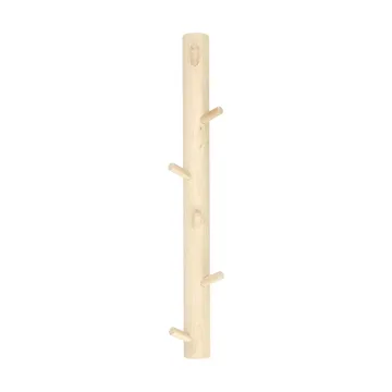 Allsarp suporte de ganchos vertical com 6 ganchos - Bétula - 1898