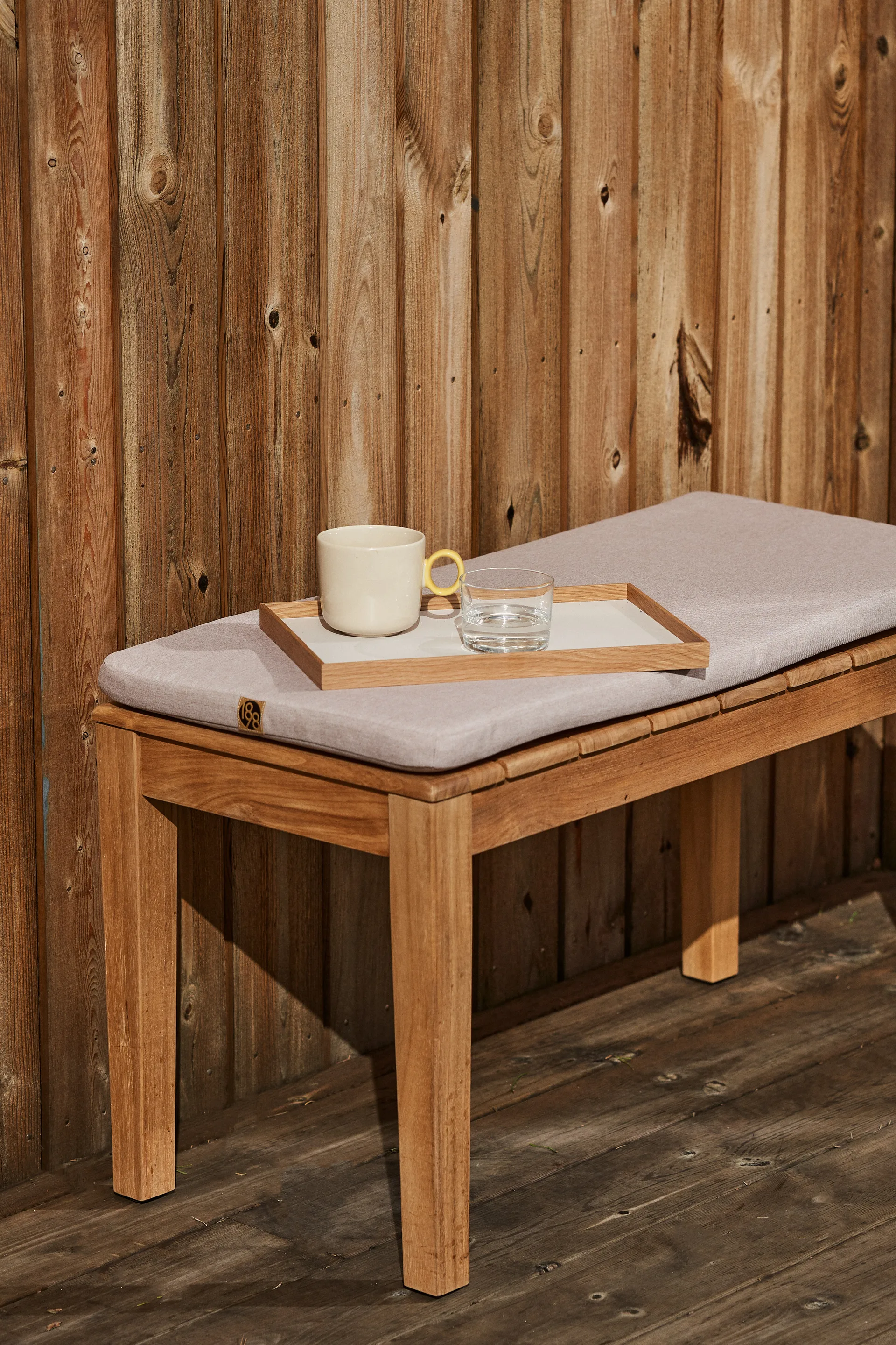 Almofada de banco Sköndal 40x85 cm, Beige 1898