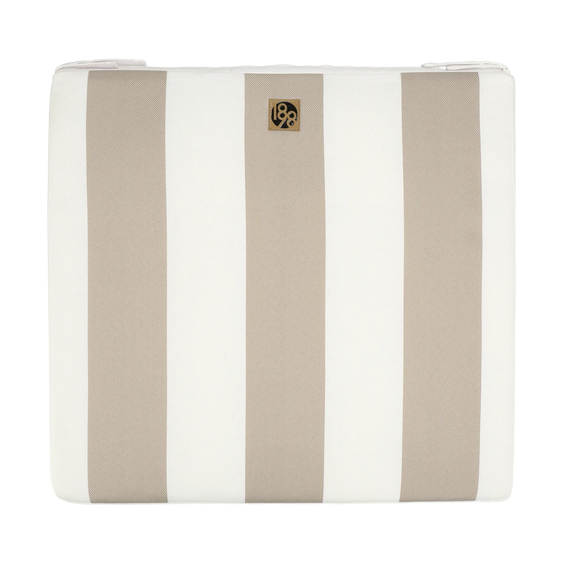 Almofada Lunda 42x45 cm, Taupe striped 1898