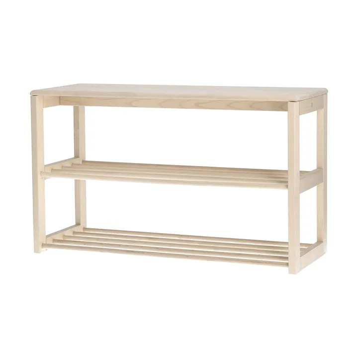 Bäckebo sapateira com assento - Bétula, 80×48×30 cm - 1898