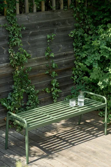 Banco Messina 51x124 cm - Moss green - 1898