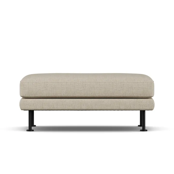 Banco para os pés Bredhult - Bern Beige 0341-aço preto - 1898