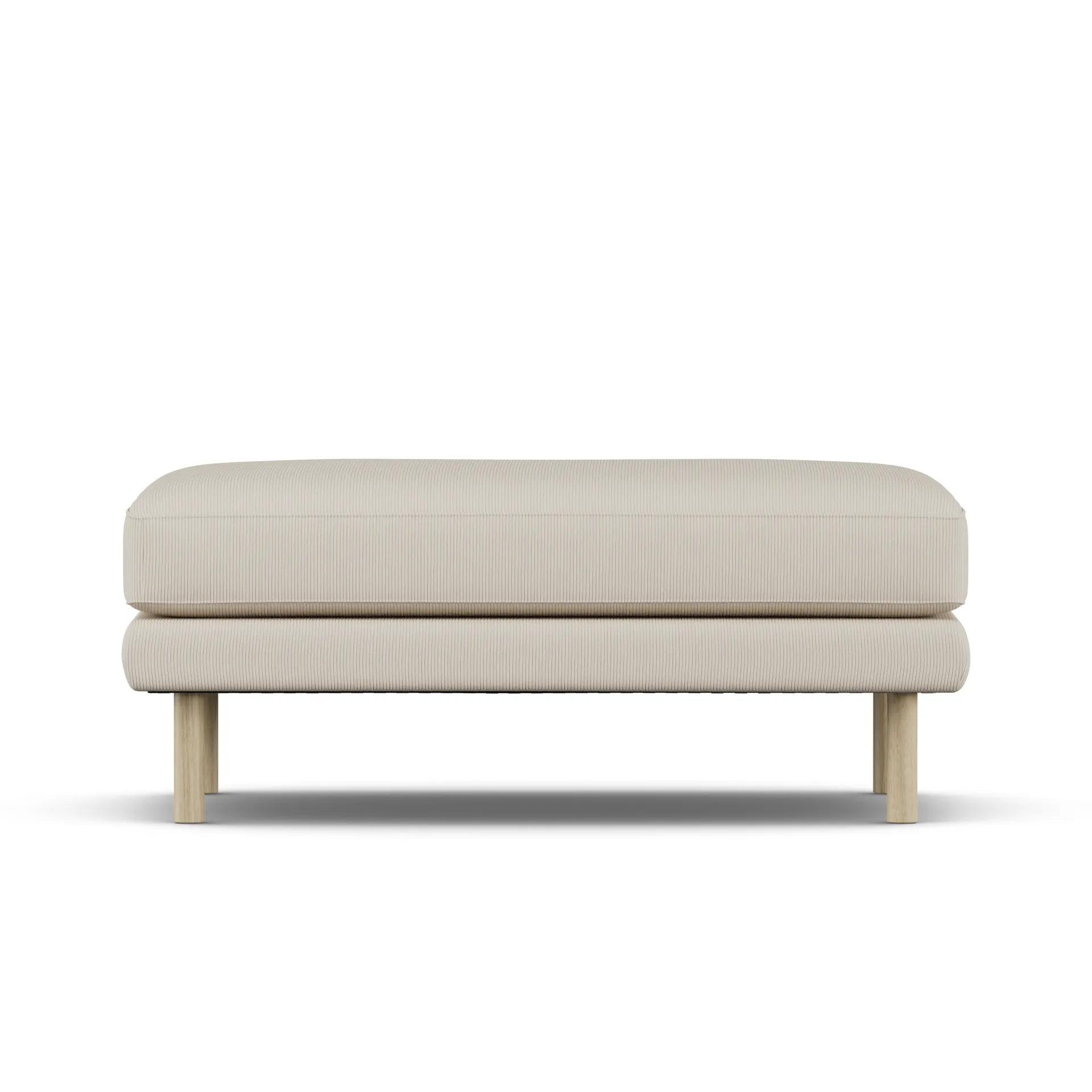 Banco para os pés Bredhult, Jump Beige 1956-carvalho branco oleado 1898