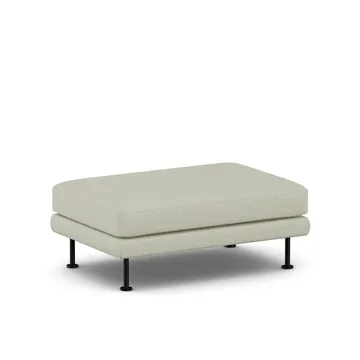 Banco para os pés Bredhult - Luiza Beige 3981-aço preto - 1898