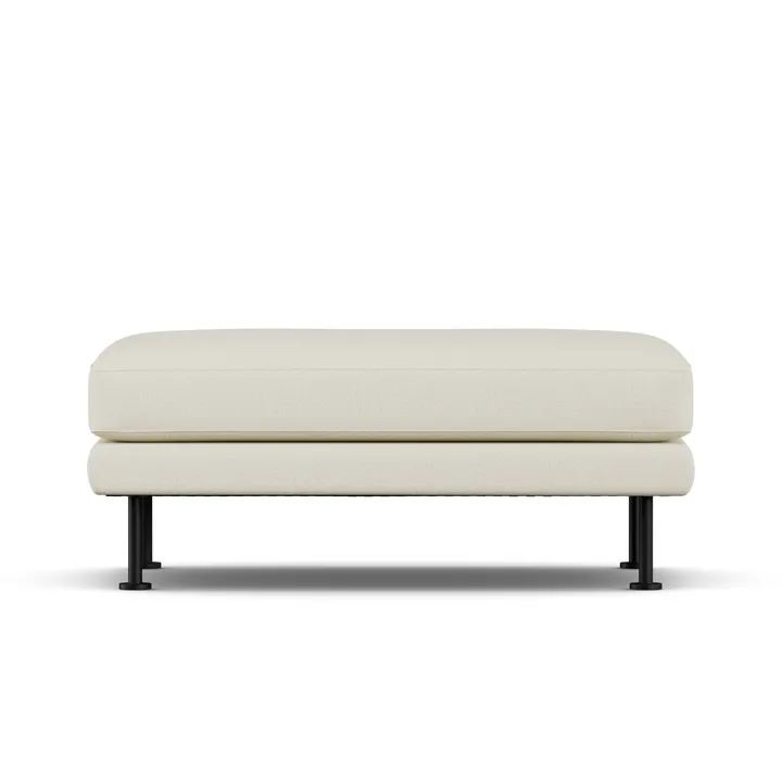 Banco para os pés Bredhult - Oslo Nature 1540-aço preto - 1898