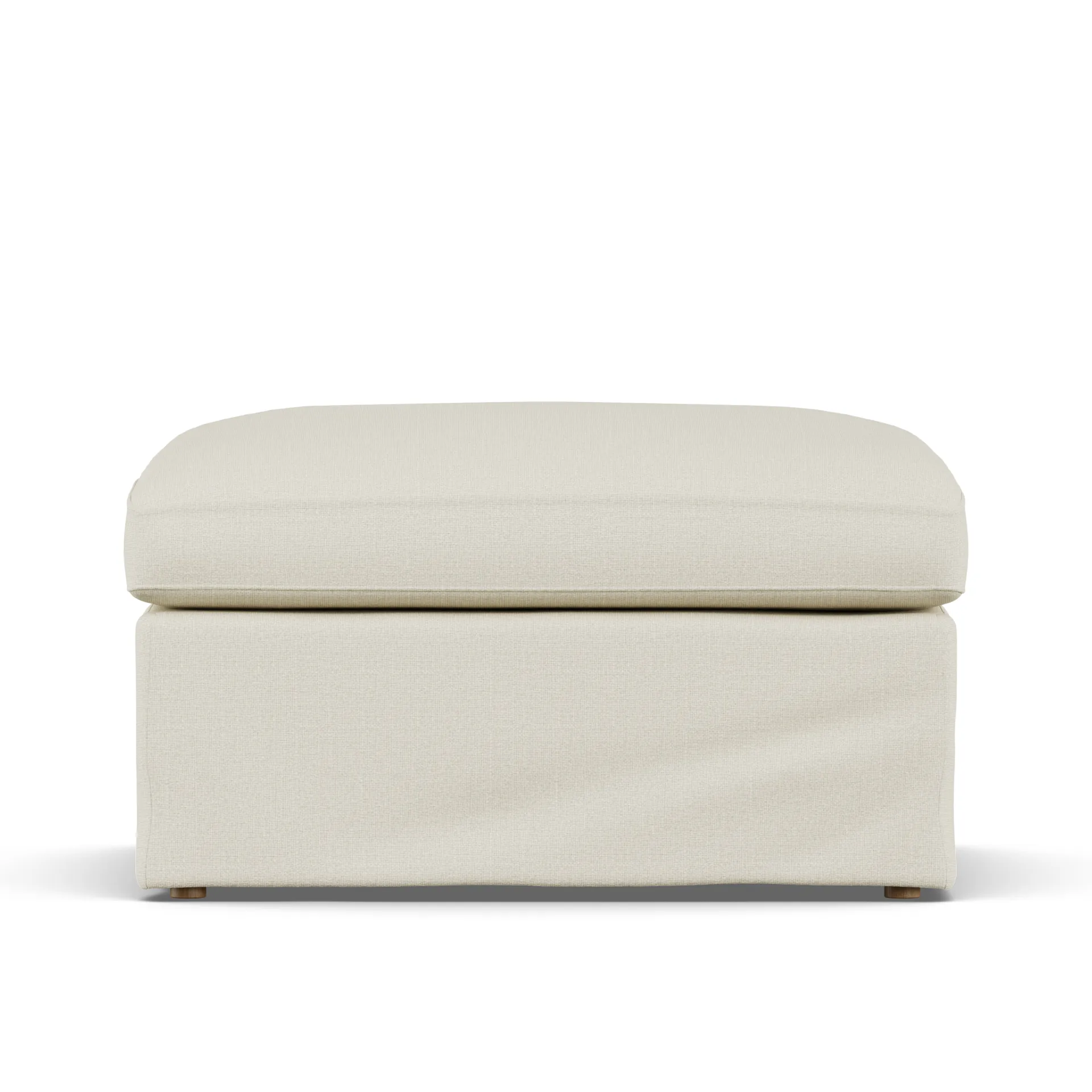 Banco para os pés Linnevik, Oslo Nature 1540-carvalho branco oleado, com saia 1898