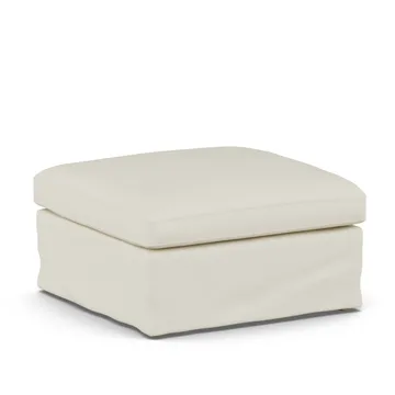 Banco para os pés Linnevik - Oslo Nature 1540-carvalho branco oleado, com saia - 1898