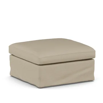 Banco para os pés Linnevik - Same Sand 6672-carvalho branco oleado, com saia - 1898