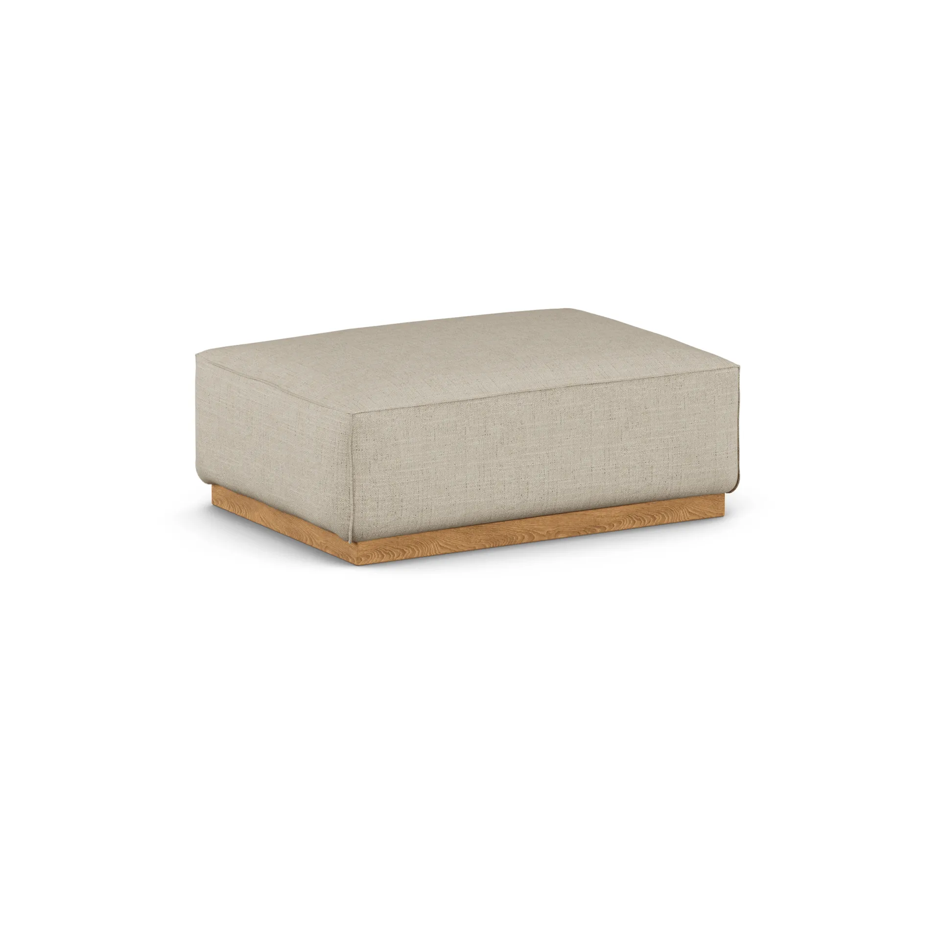 Banqueta Bergsdal, Bern beige 0341-Freixo tingido em carvalho 1898