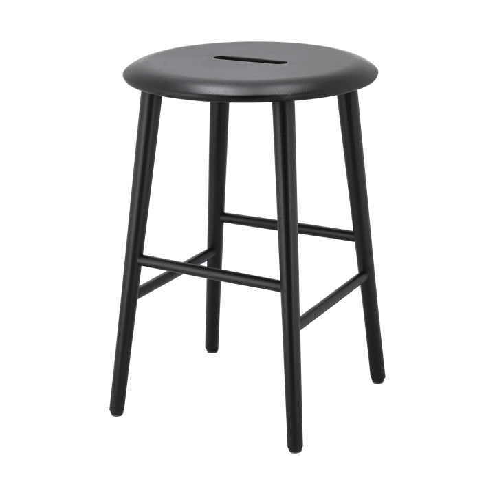 Banqueta Norrabo 45 cm - Carvalho lacado a preto - 1898