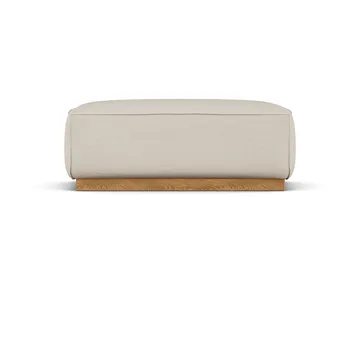 Bergsdal banco para os pés - Same Beige 6670-envernizado em carvalho - 1898