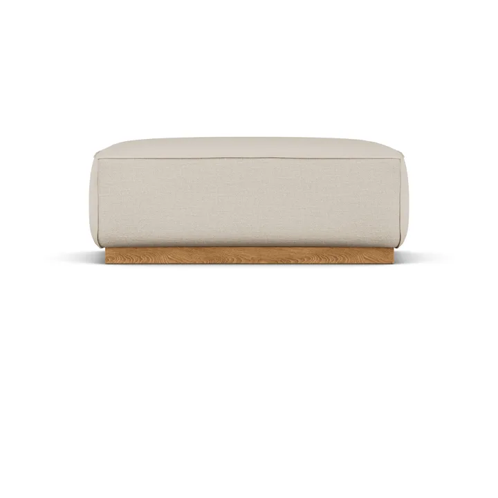 Bergsdal banco para os pés - Same Beige 6670-envernizado em carvalho - 1898