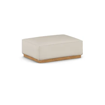 Bergsdal banco para os pés - Same Beige 6670-envernizado em carvalho - 1898