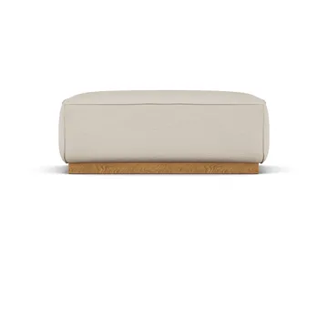 Bergsdal banco para os pés - Same Beige 6670-envernizado em carvalho - 1898