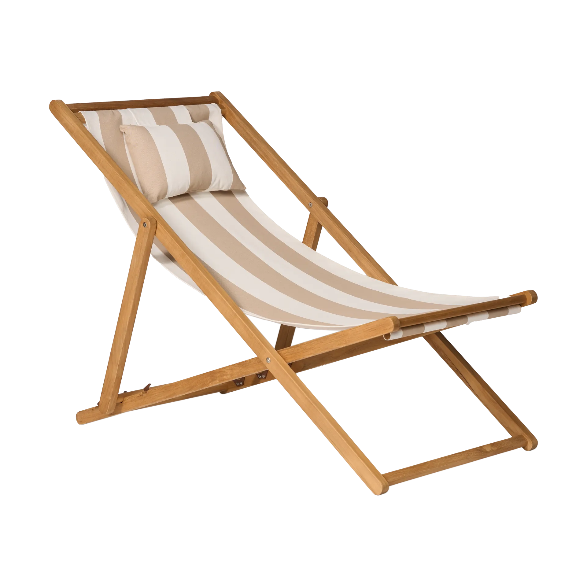 Cadeira de sol Lyckesand, Teak-beige 1898