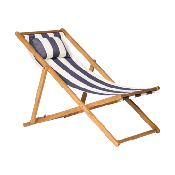 Cadeira de sol Lyckesand - Teak-blue - 1898