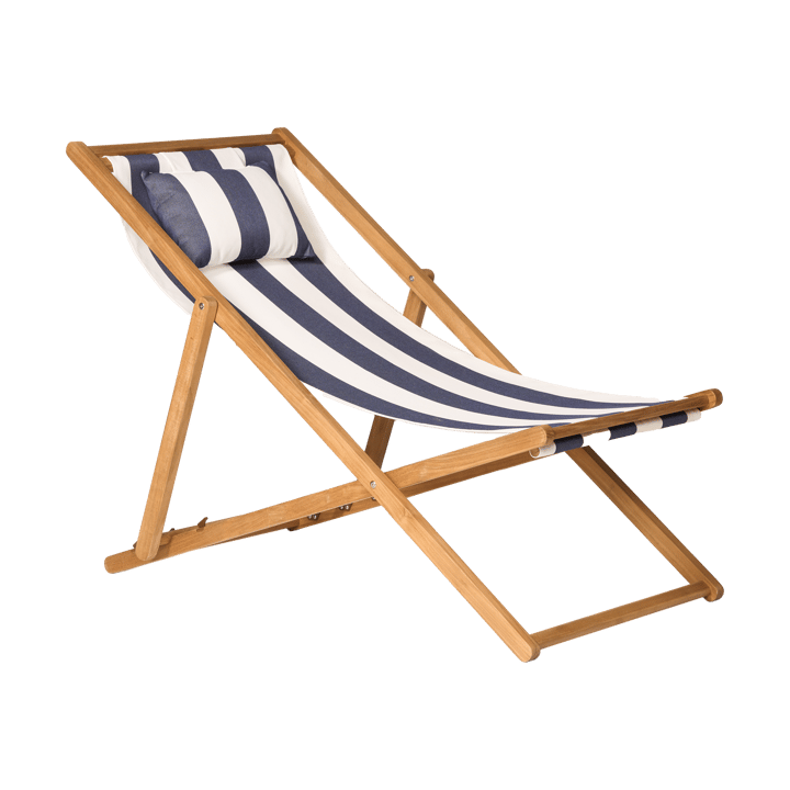 Cadeira de sol Lyckesand - Teak-blue - 1898