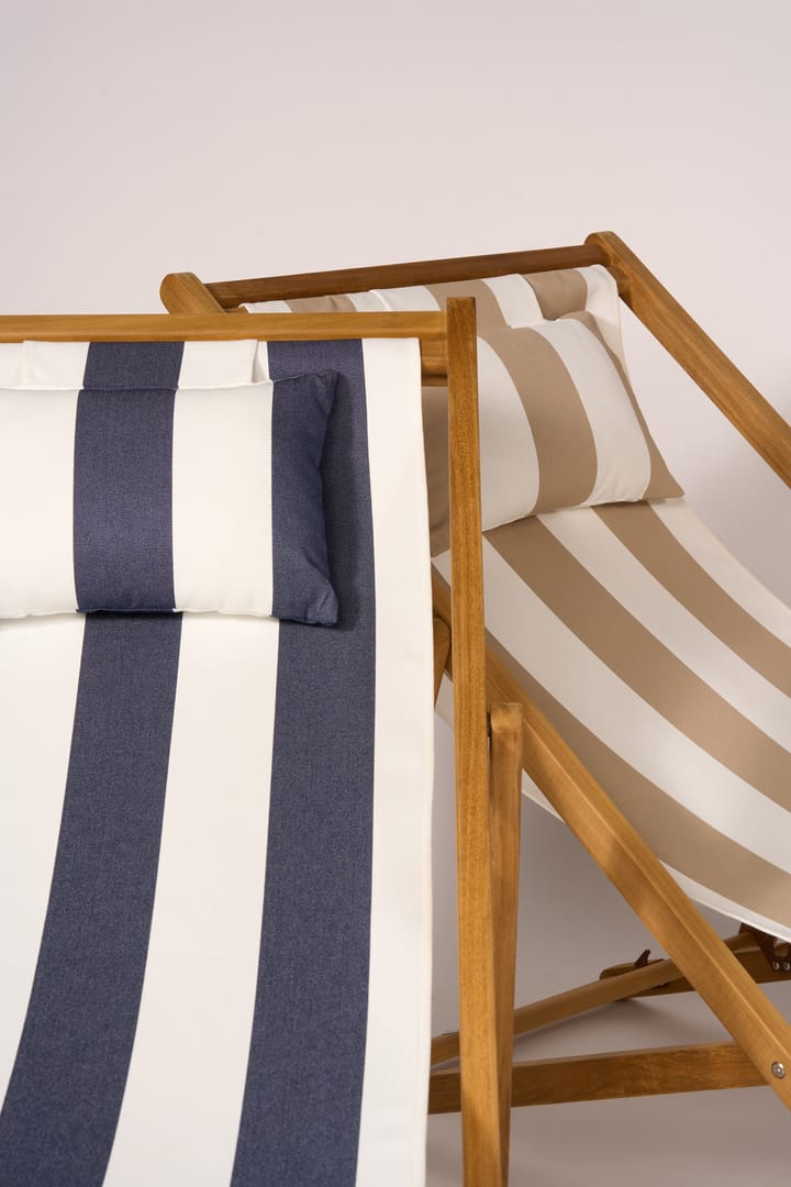 Cadeira de sol Lyckesand, Teak-blue 1898