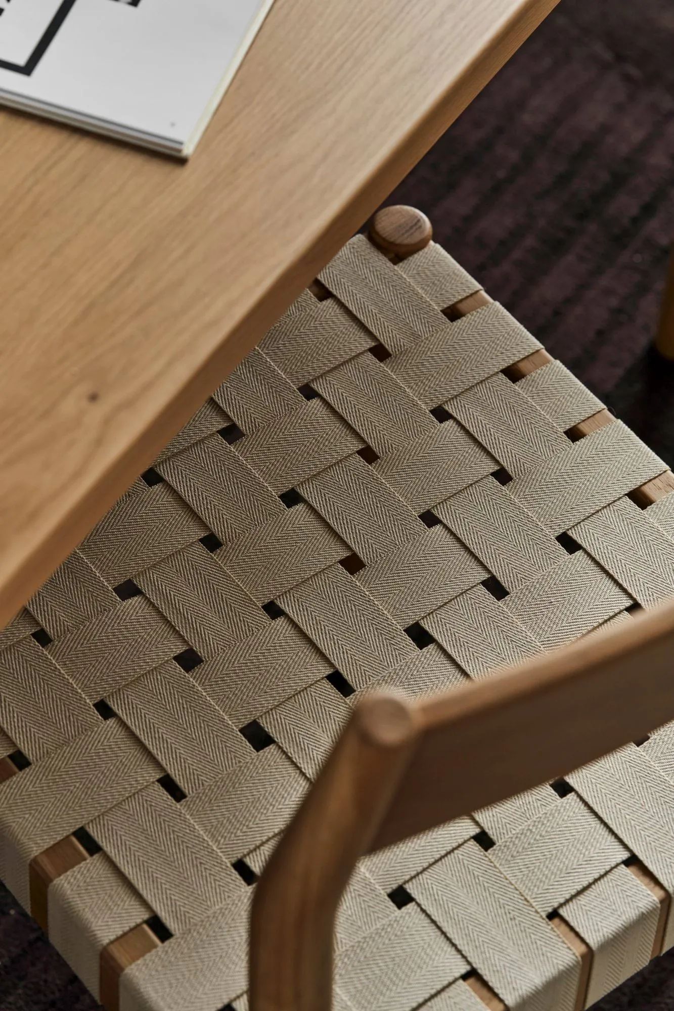 Cadeira Ekeryd, Webbing-laquered oak 1898