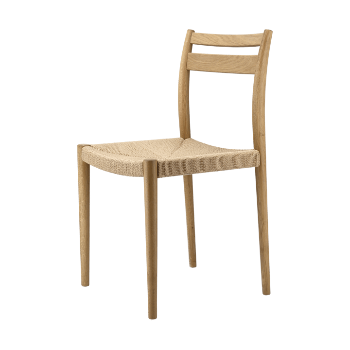 Cadeira Fridhem, Papercord-laquered oak 1898