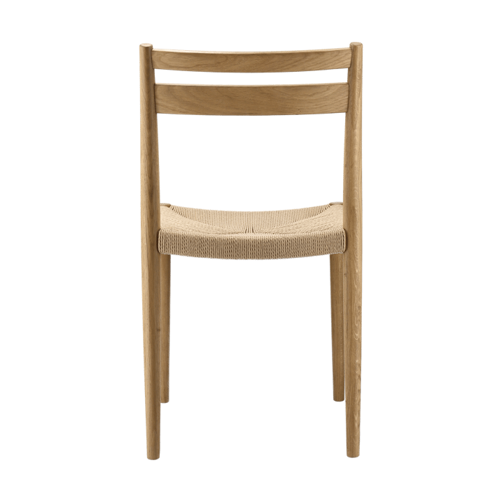 Cadeira Fridhem, Papercord-laquered oak 1898