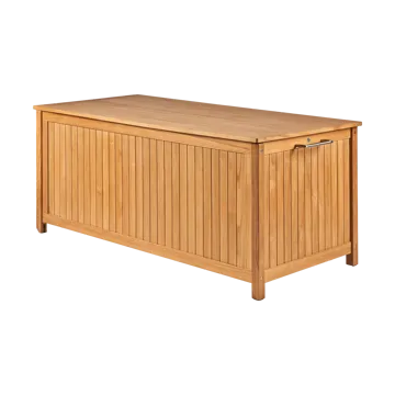 Caixa de almofadas Bjärknäs com rodas L 180x85x75 cm - Teak - 1898