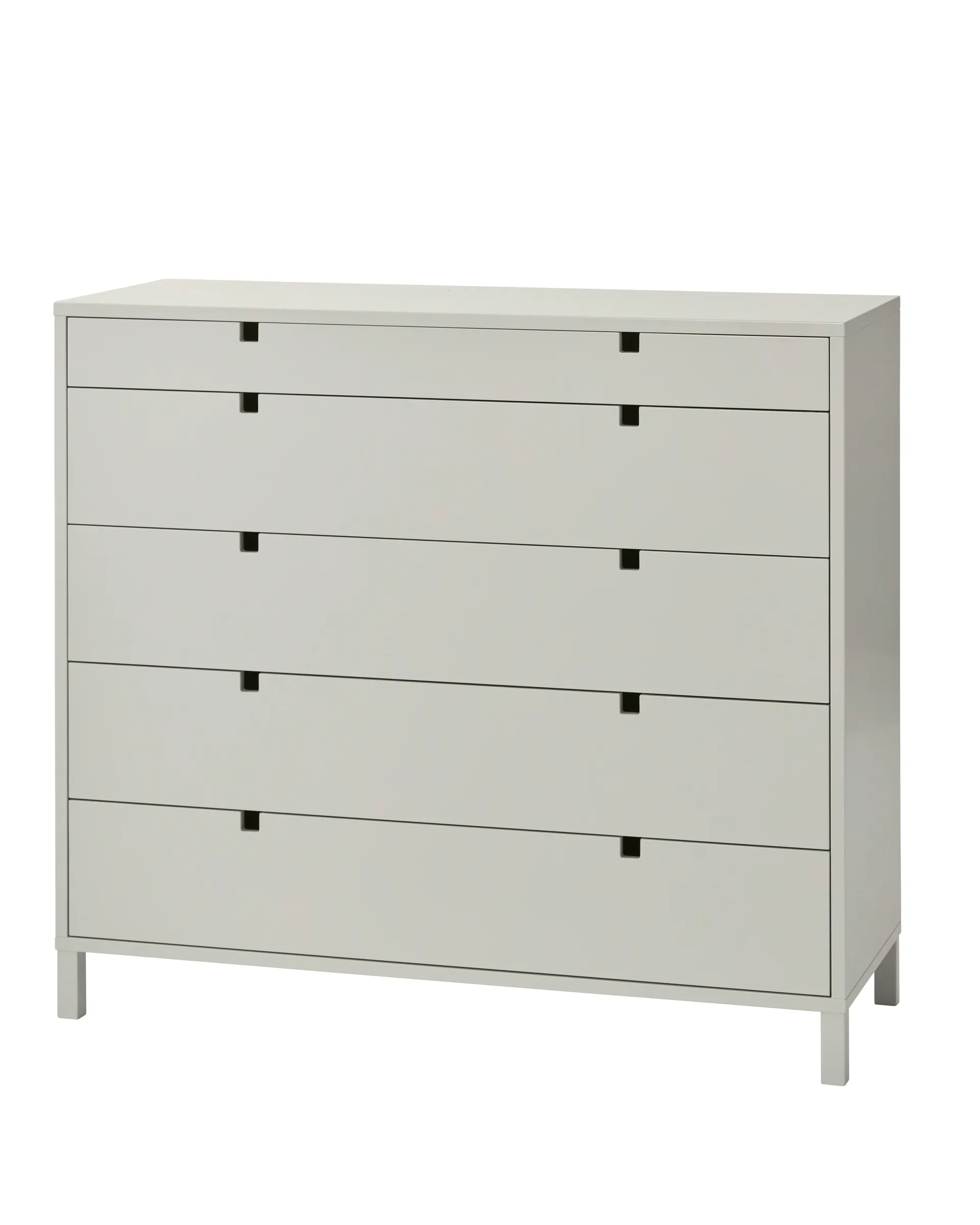 Cômoda Square 5 gavetas, Areia 1898