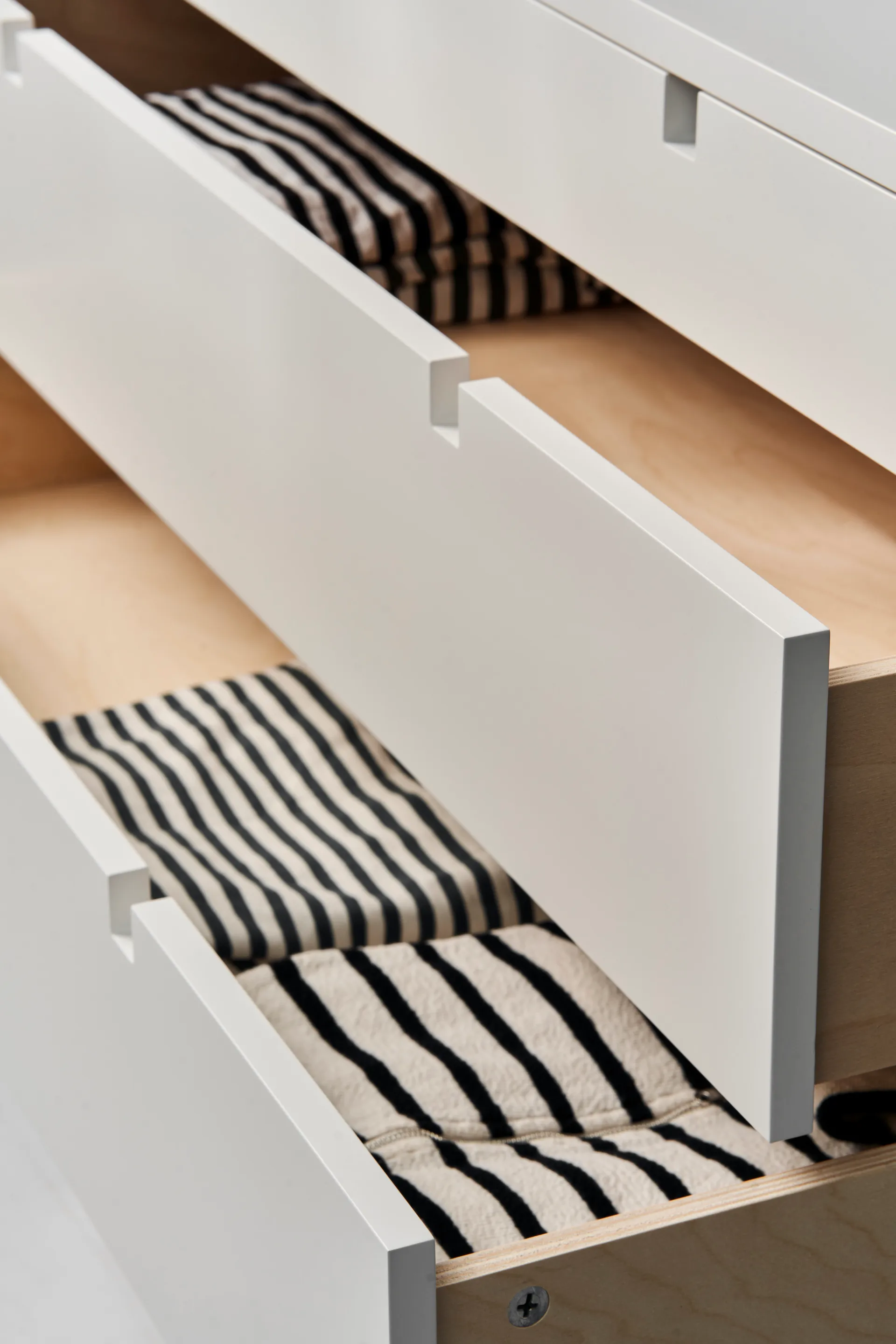 Cômoda Square 5 gavetas, Branco 1898