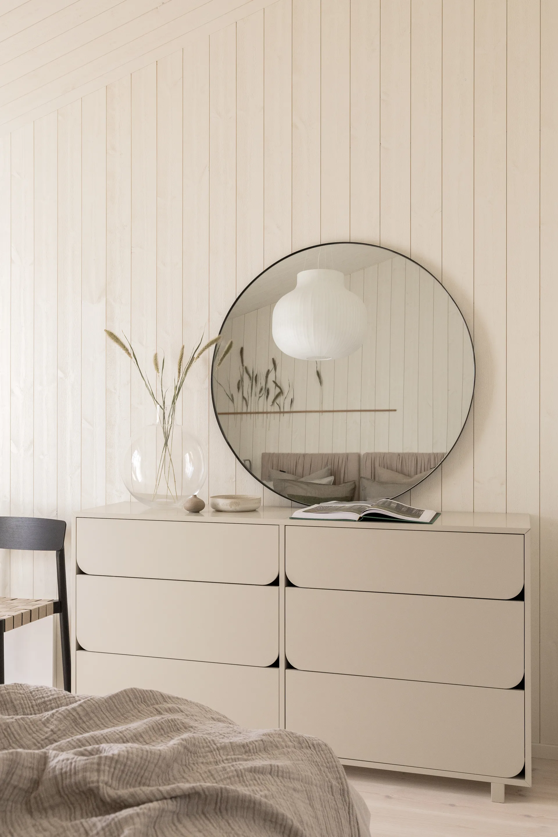 Cómoda Vidja Dubbel, Areia, 6 gavetas  1898