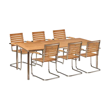 Conjunto de jantar Rörvik com 6 cadeiras - 1898
