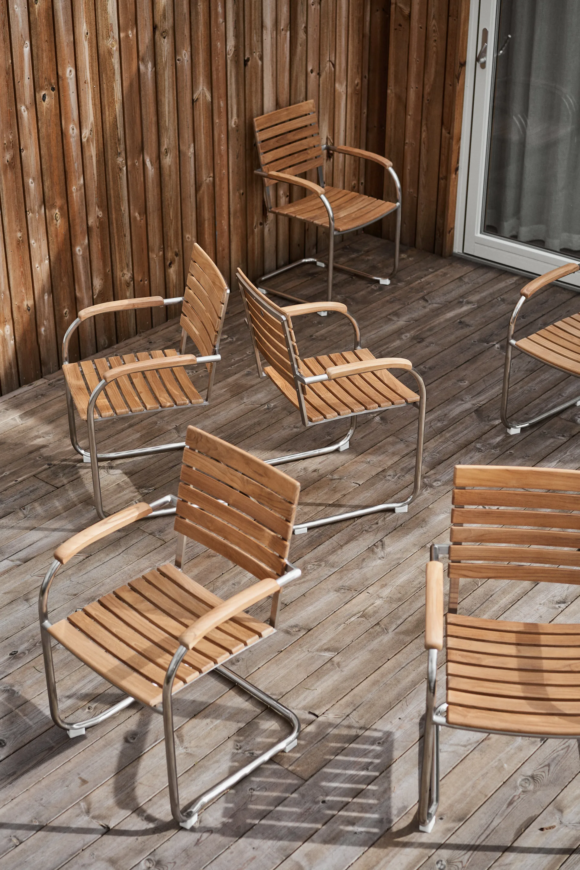 Conjunto de jantar Rörvik com 6 cadeiras 1898