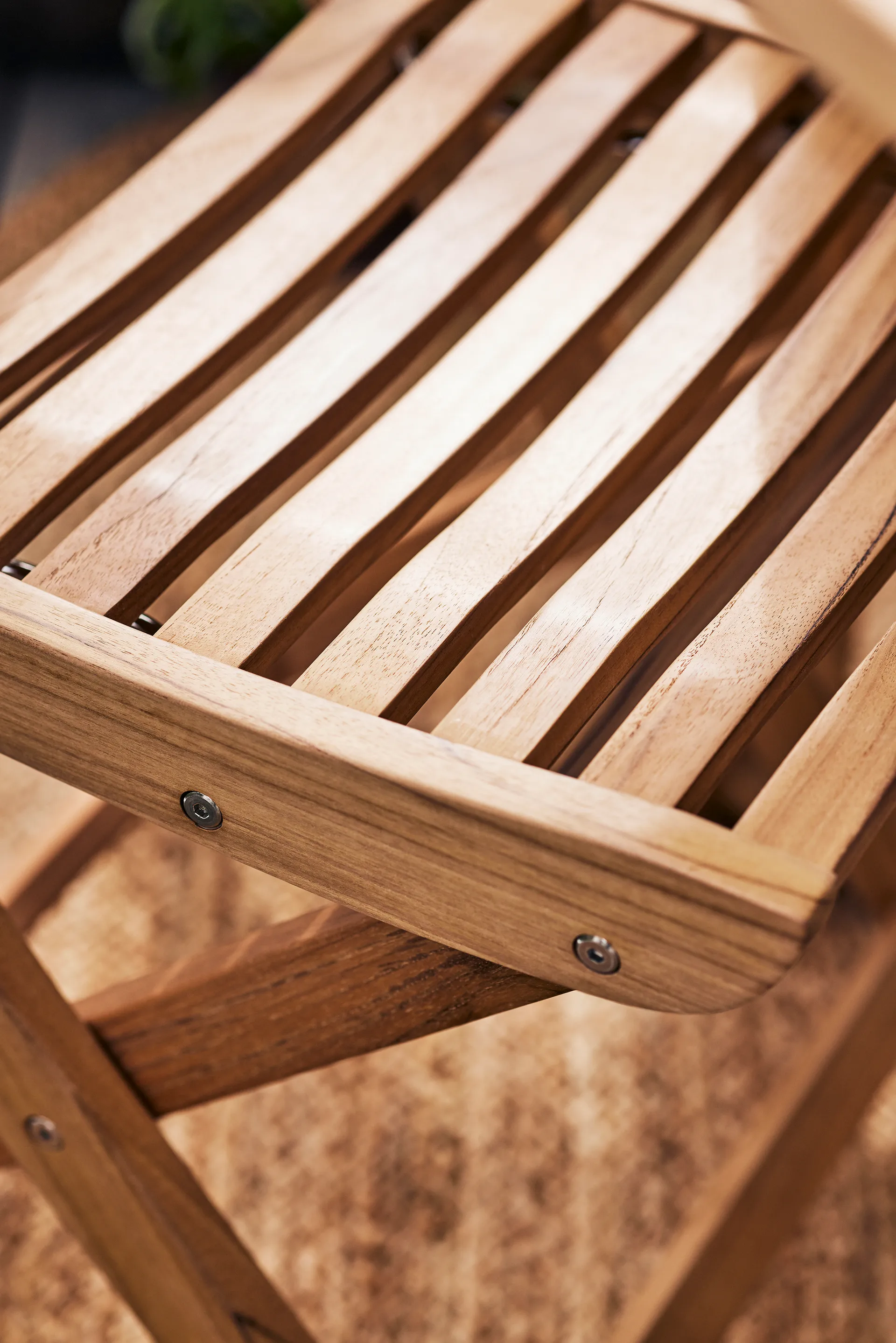 Conjunto de varanda Aneboda com 2 cadeiras de teca 1898